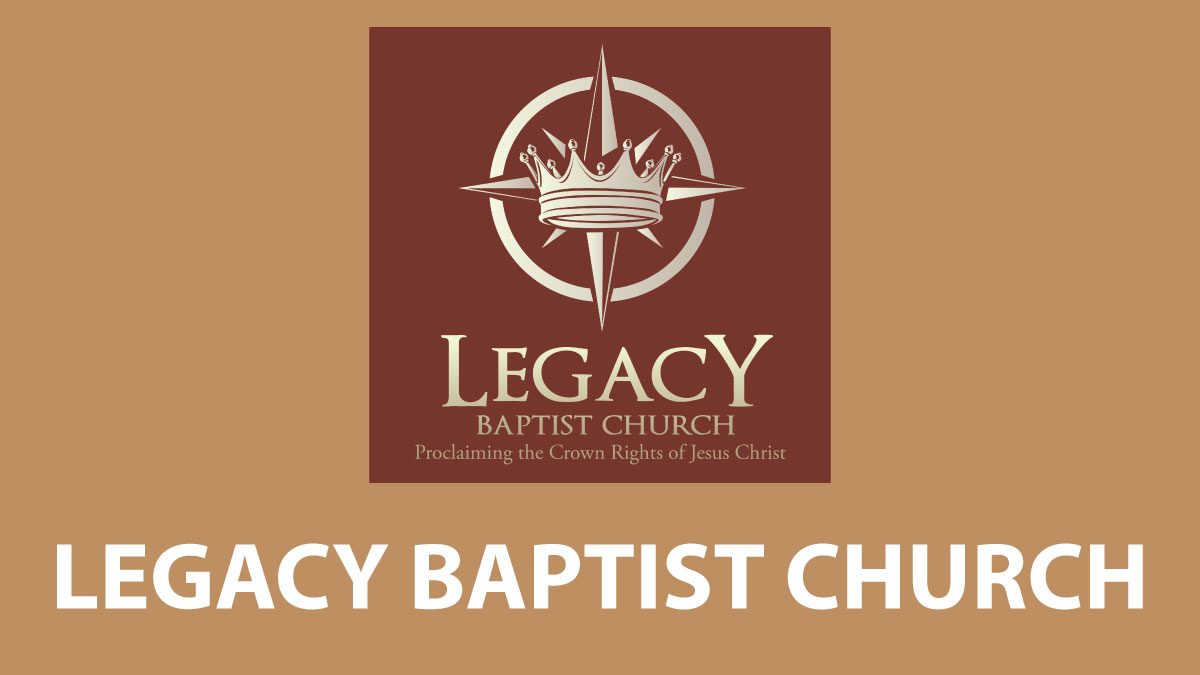 Youtube Logo Legacy Baptist Church